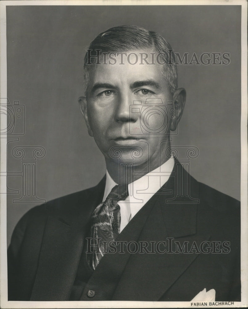 1960 Press Photo C M White Republic Steel Corporation