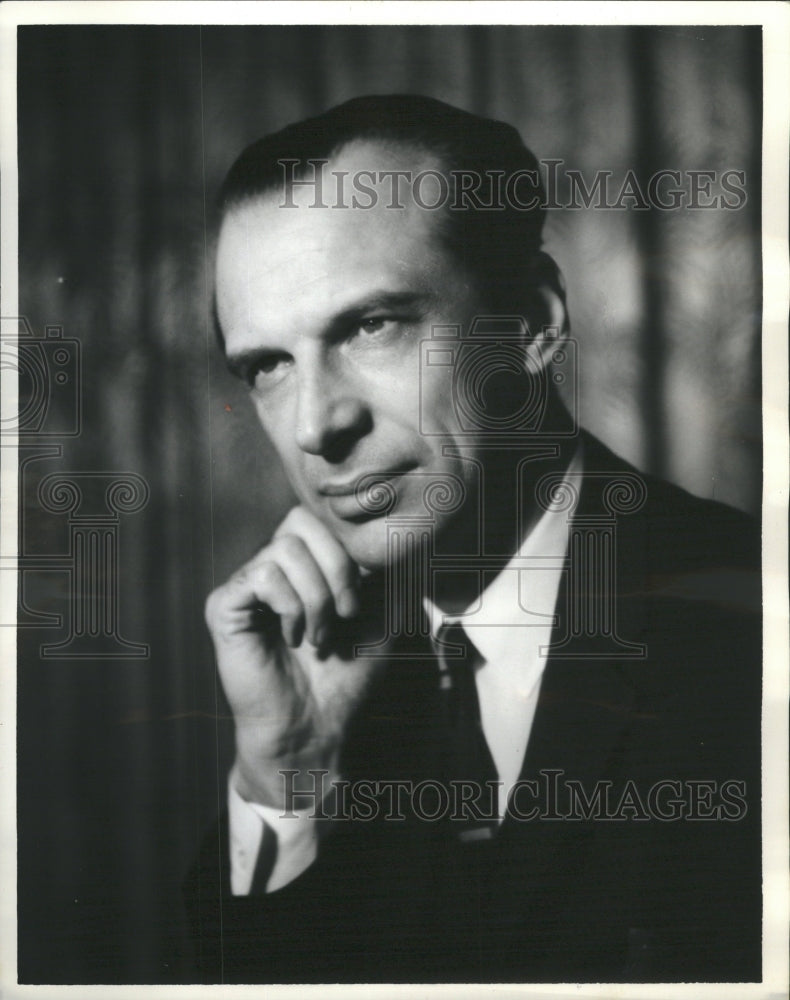 1989 Press Photo Dr. George L. Wied professor Chicago