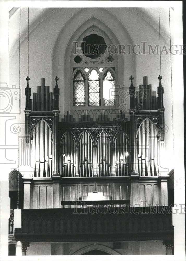 1977 Press Photo Christian Church Appearance Jesus