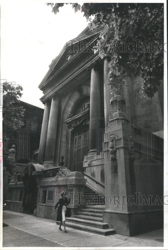 1980 Press Photo American College Surgeons E Erle Actio