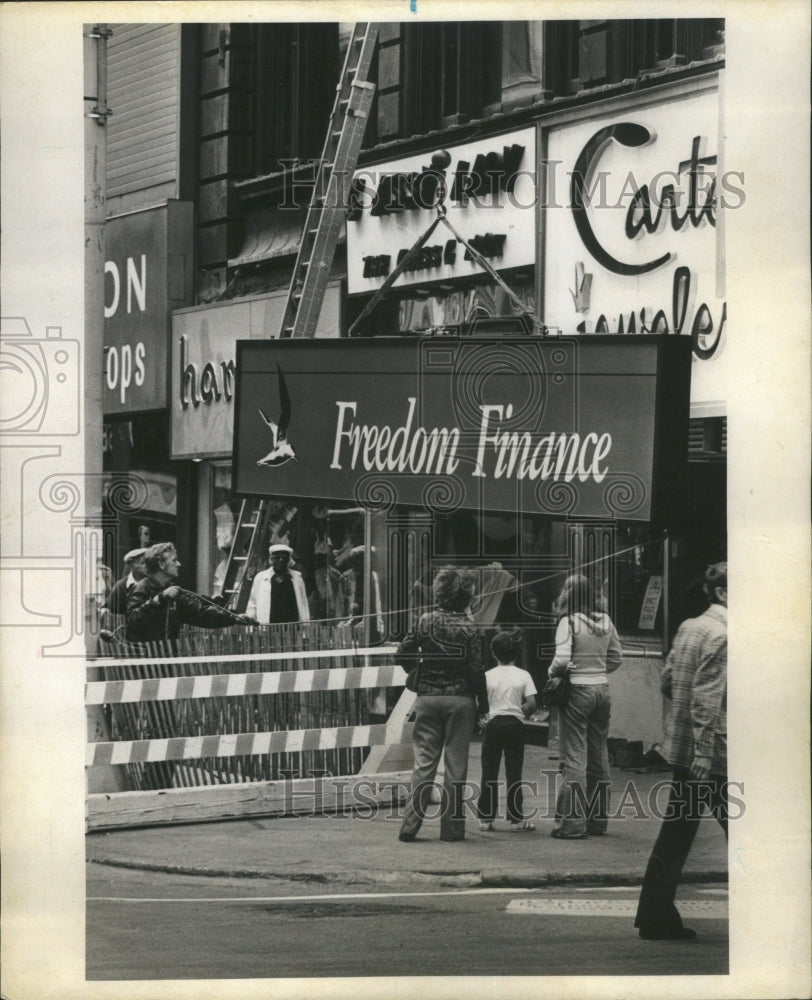 1978 Press Photo Freedom Finance Company Ashland