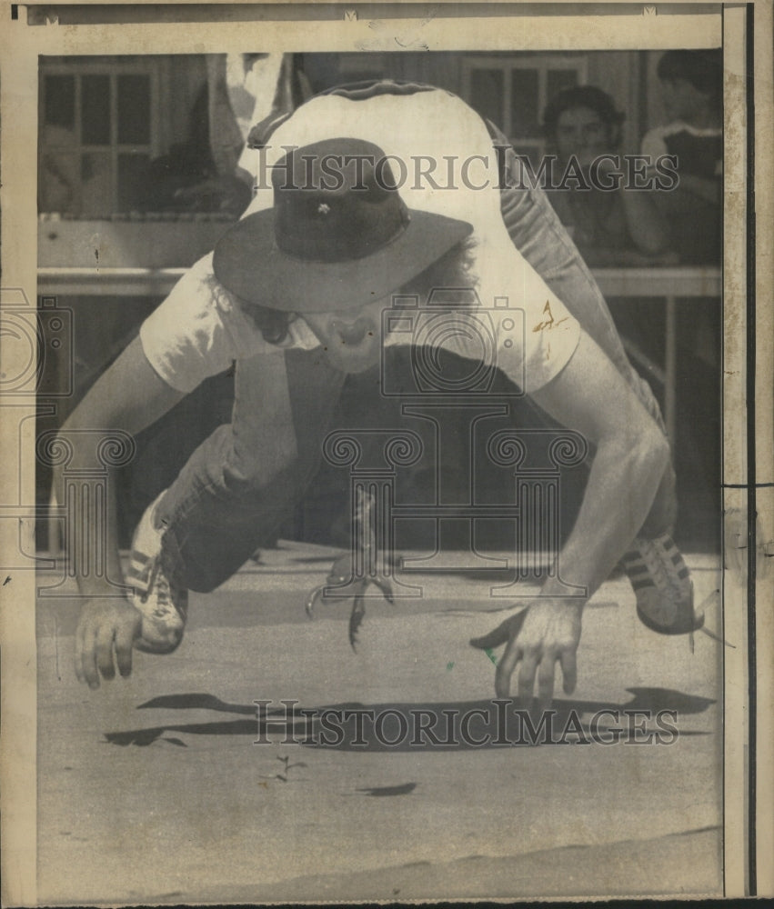 1974 Press Photo Oregon Frog Team Salem Member