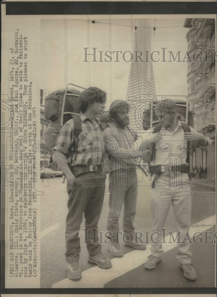 1975 Press Photo United States Republic Series Events