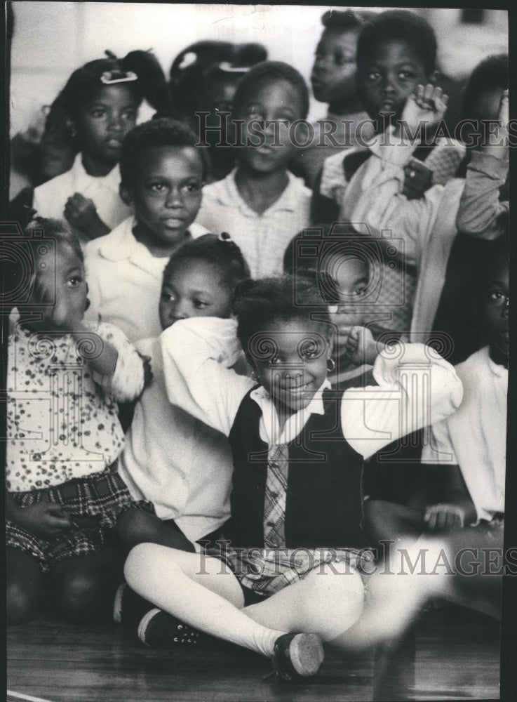 1973 Press Photo Franklin School Evergreen Urban