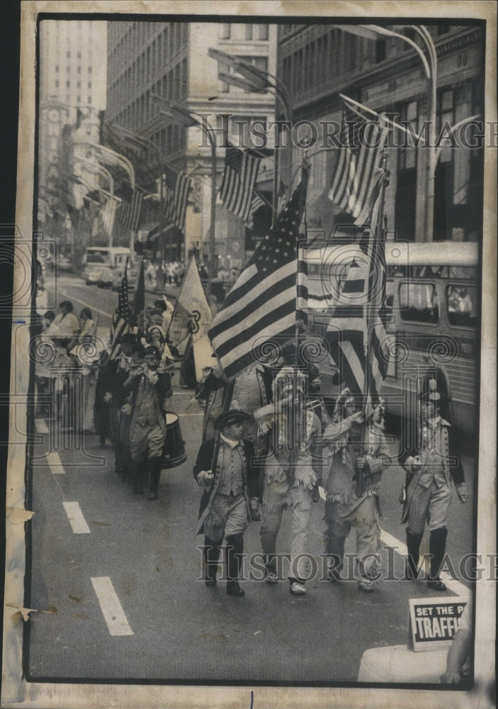 1975 Press Photo United States Independence Celebration