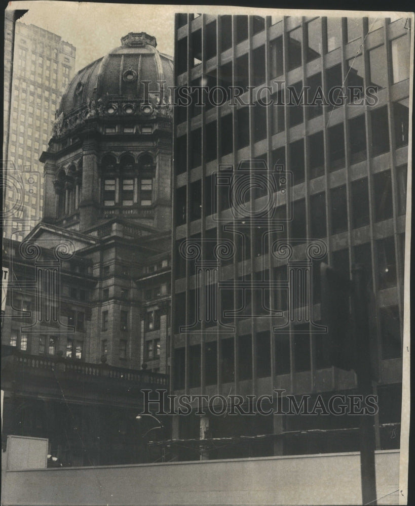 1963 Press Photo Dome Old Federal Building Jackson Pryz