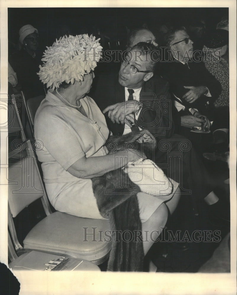 1965 Press Photo US Steel Corp Conard Hilton Hotel