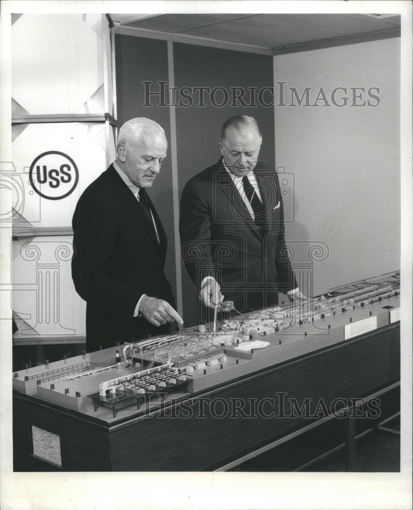 1972 Press Photo United States Steel Corporation Major