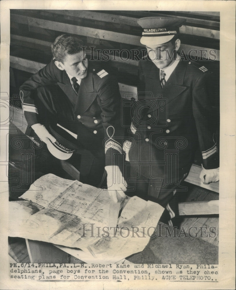 Press Photo Robert Kane and Michael Ryan, Philadelphia