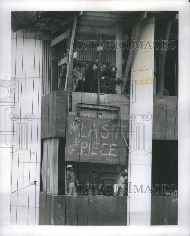 1962 Press Photo US Gypsum Building Southeast Corner