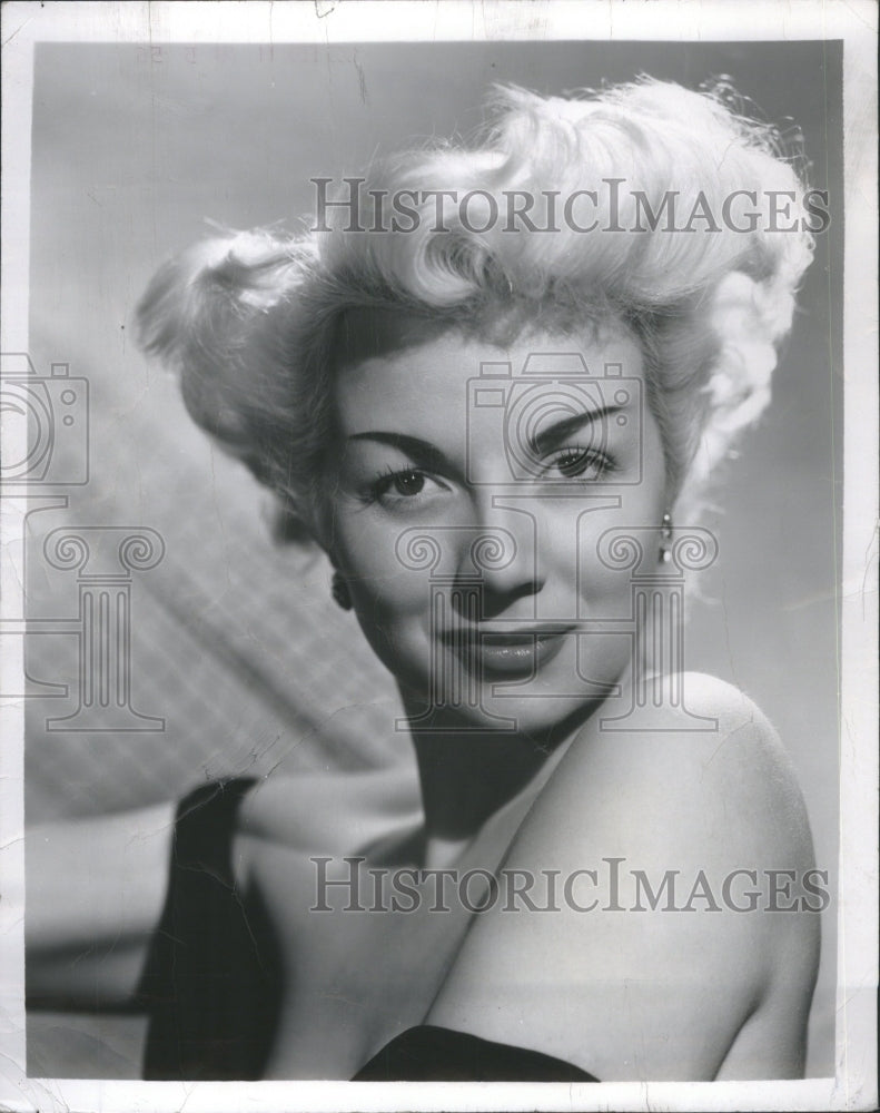 1953 Press Photo Gregg Sterwood Actress Famous