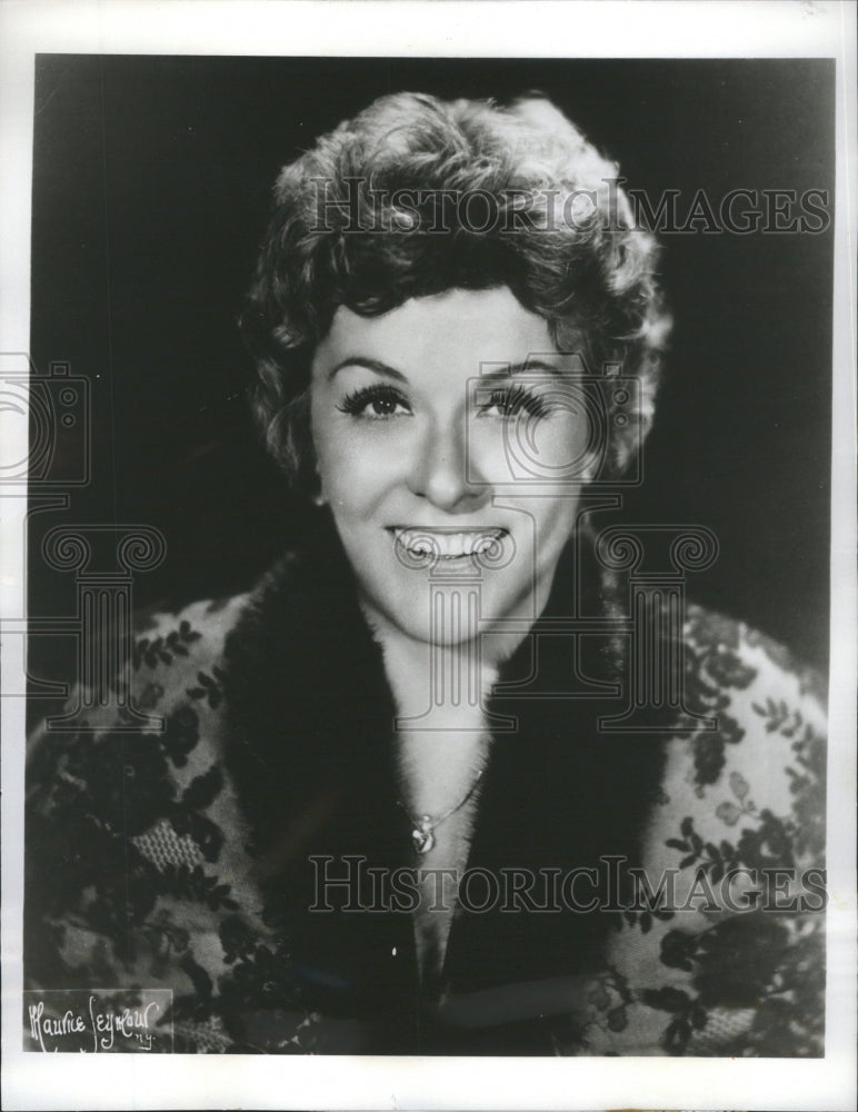 1962 Press Photo Roberta Sherwood Singer