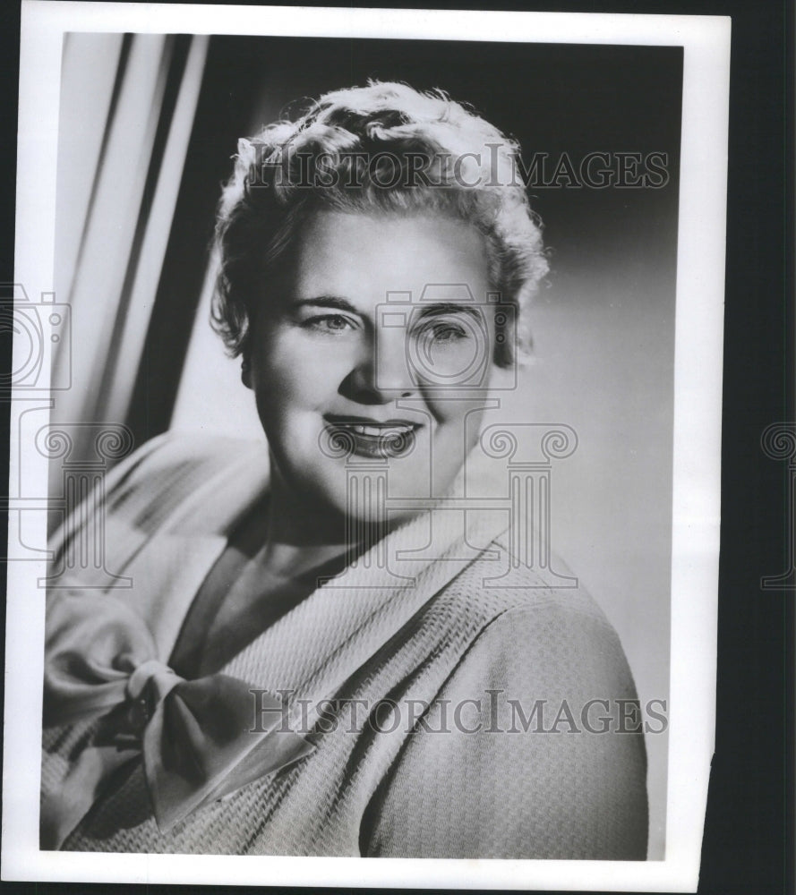 1959 Press Photo RETA SHAW American character actress