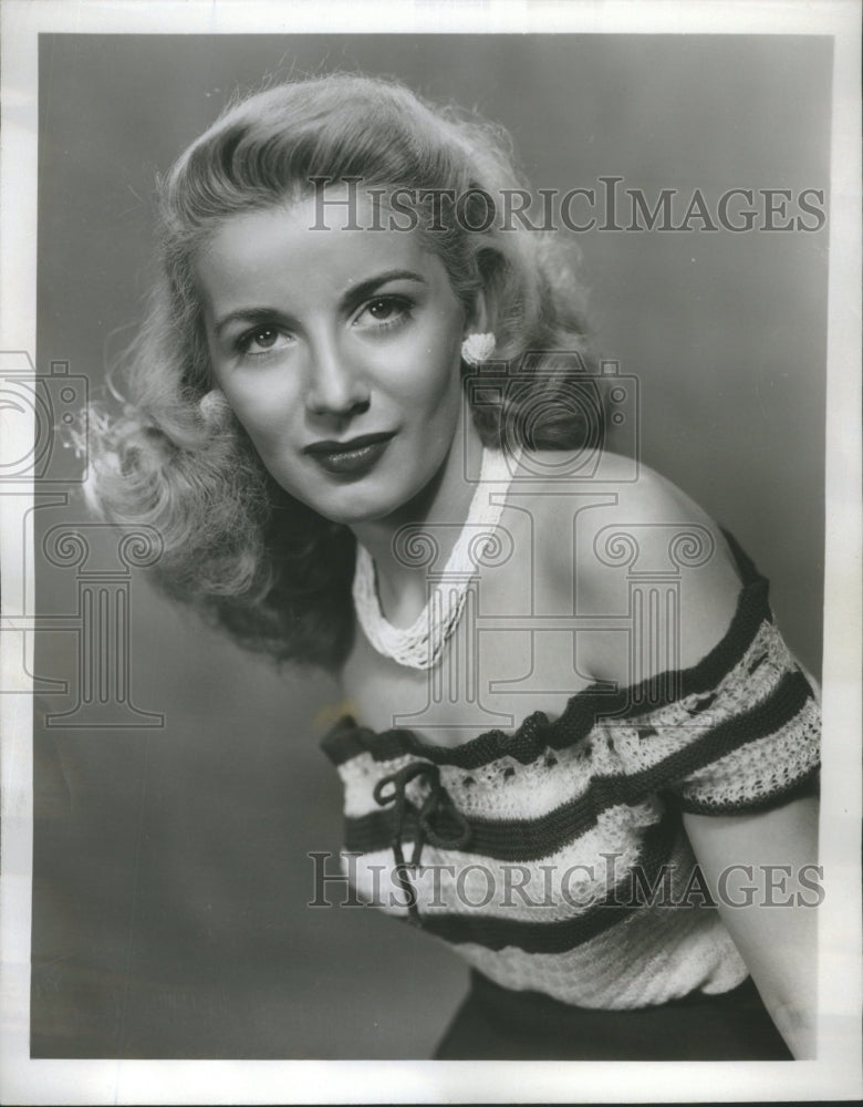 1953 Press Photo Patti Sheen Actor