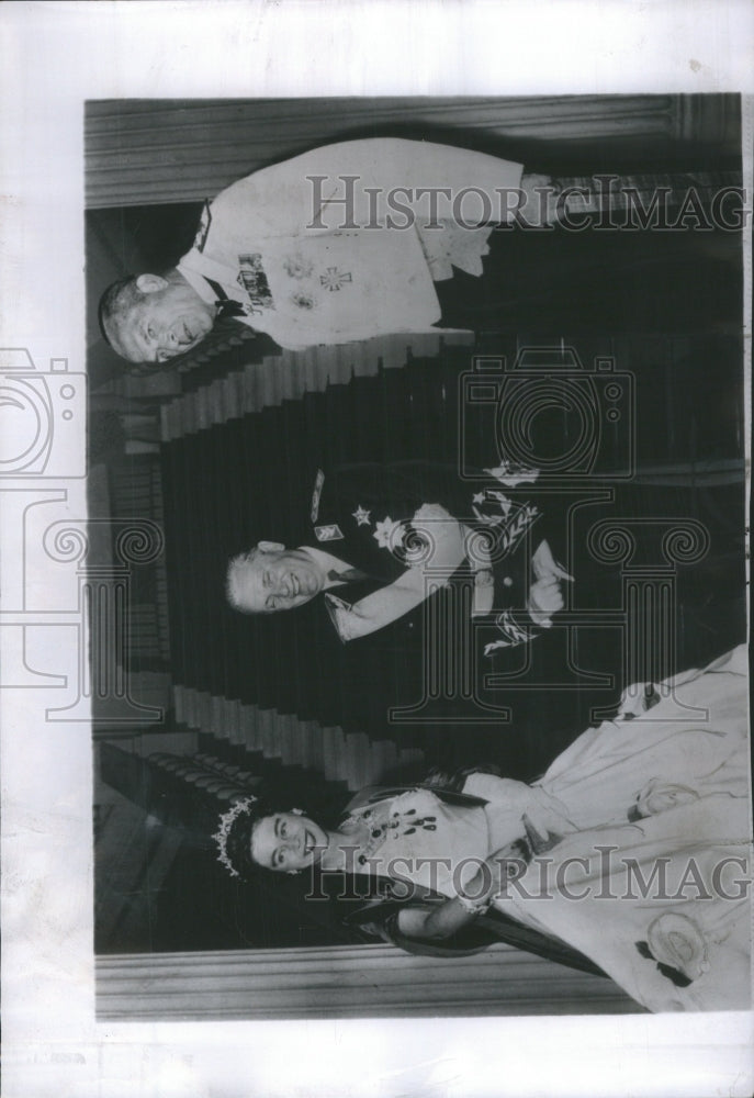 1954 Press Photo Tito Authoritarian Statesman