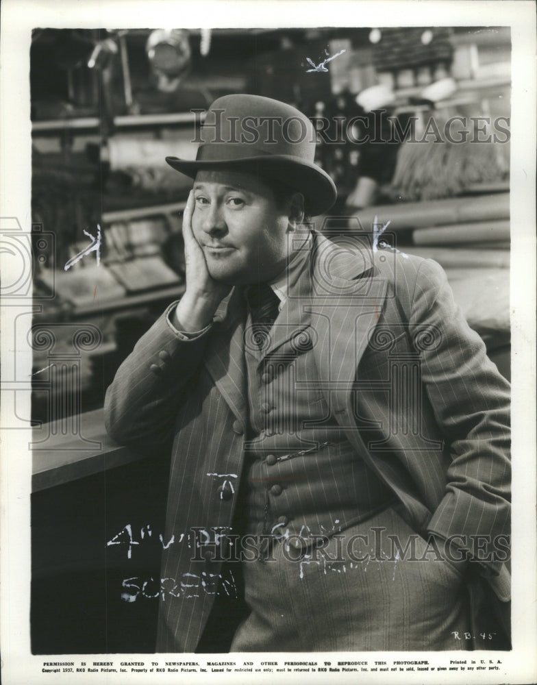 1937 Jack Oakie Actor Lewis Delaney Ofield - Historic Images