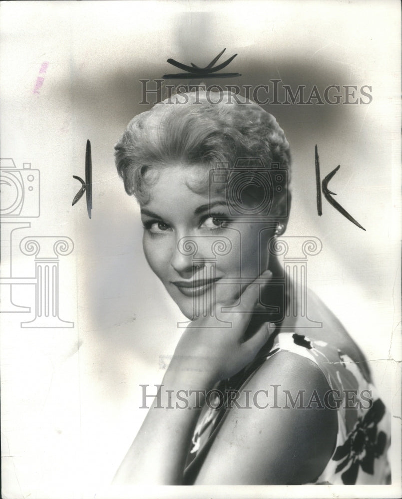 1960 Press Photo of Janis Paige actress :