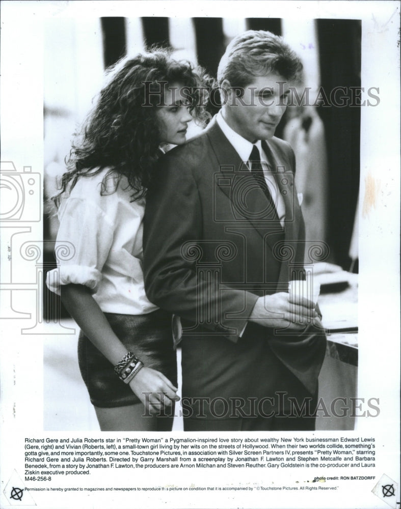 1991 Press Photo Julia Fiona Roberts Actress