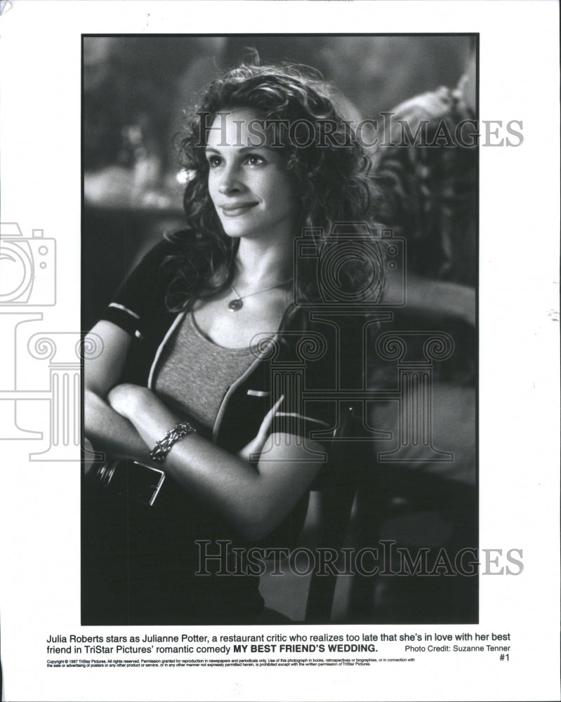 1997 Press Photo Julia Fiona Roberts American Actress