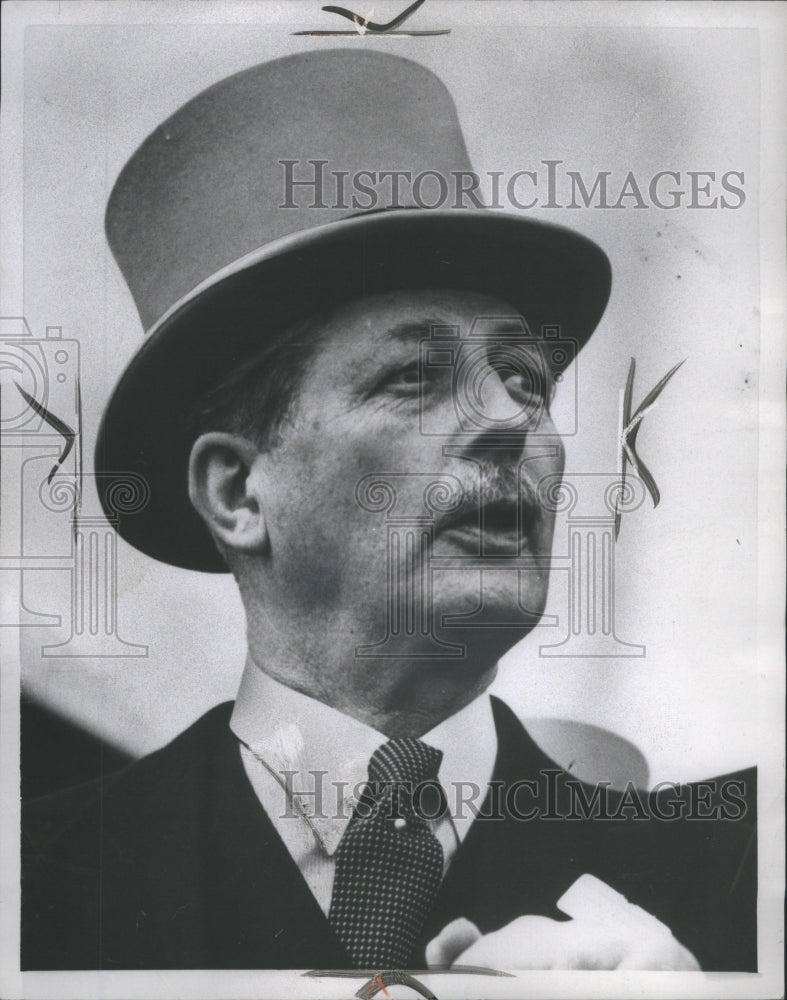 1958 Press Photo Harold Macmillan Prime Minister Kingd