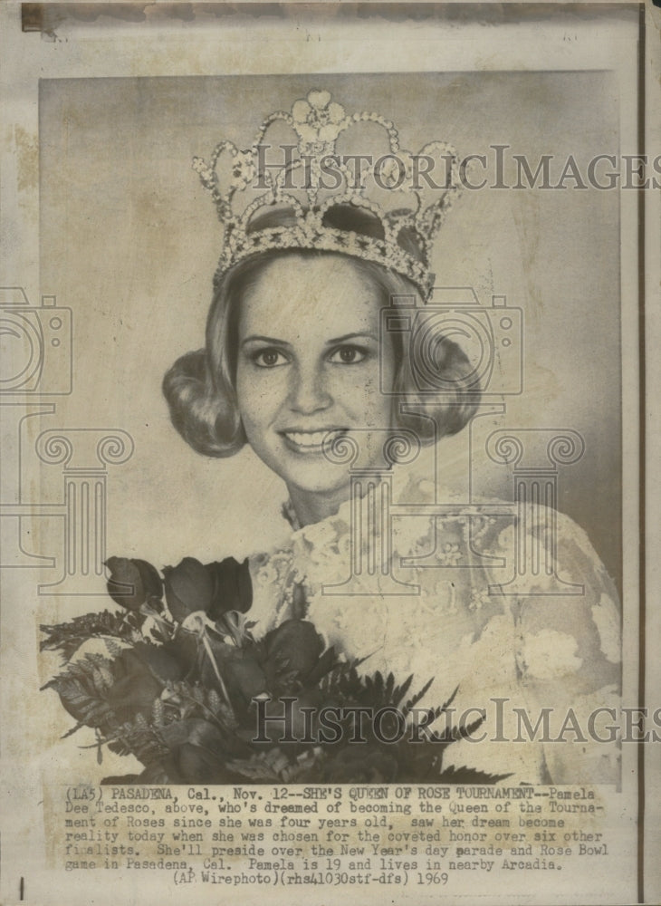 1969 Press Photo Pamela Dee Tedesco Queen