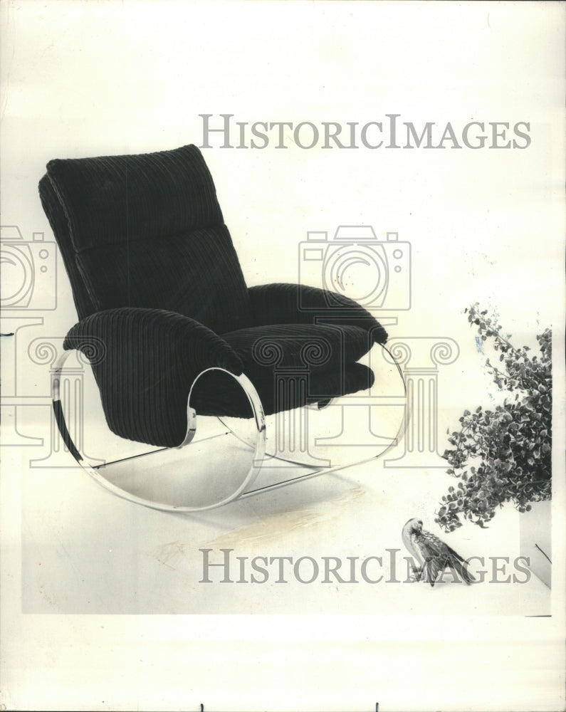 1976 Press Photo Rolling Chair