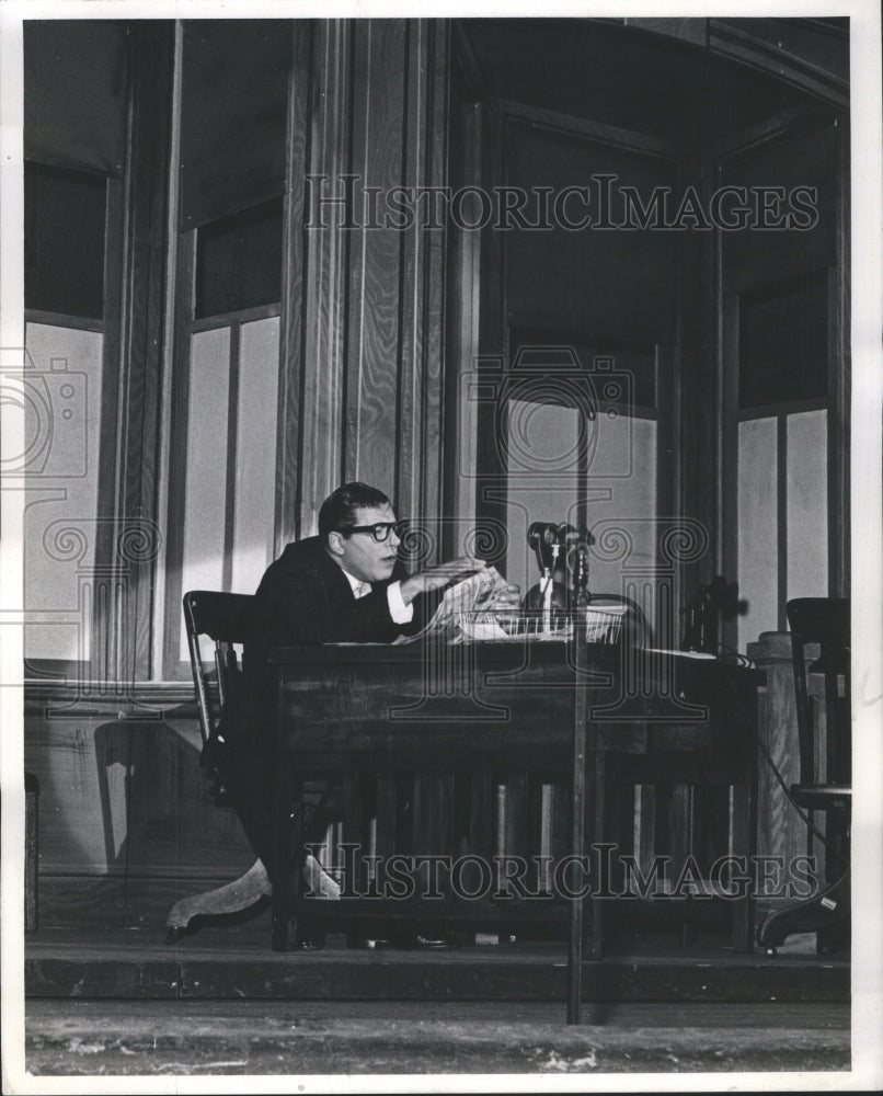 1960 Press Photo Bob Carroll Musician Mayor New York