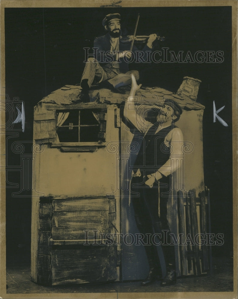 1971 Press Photo Fiddler On The Roof Candelight Theater