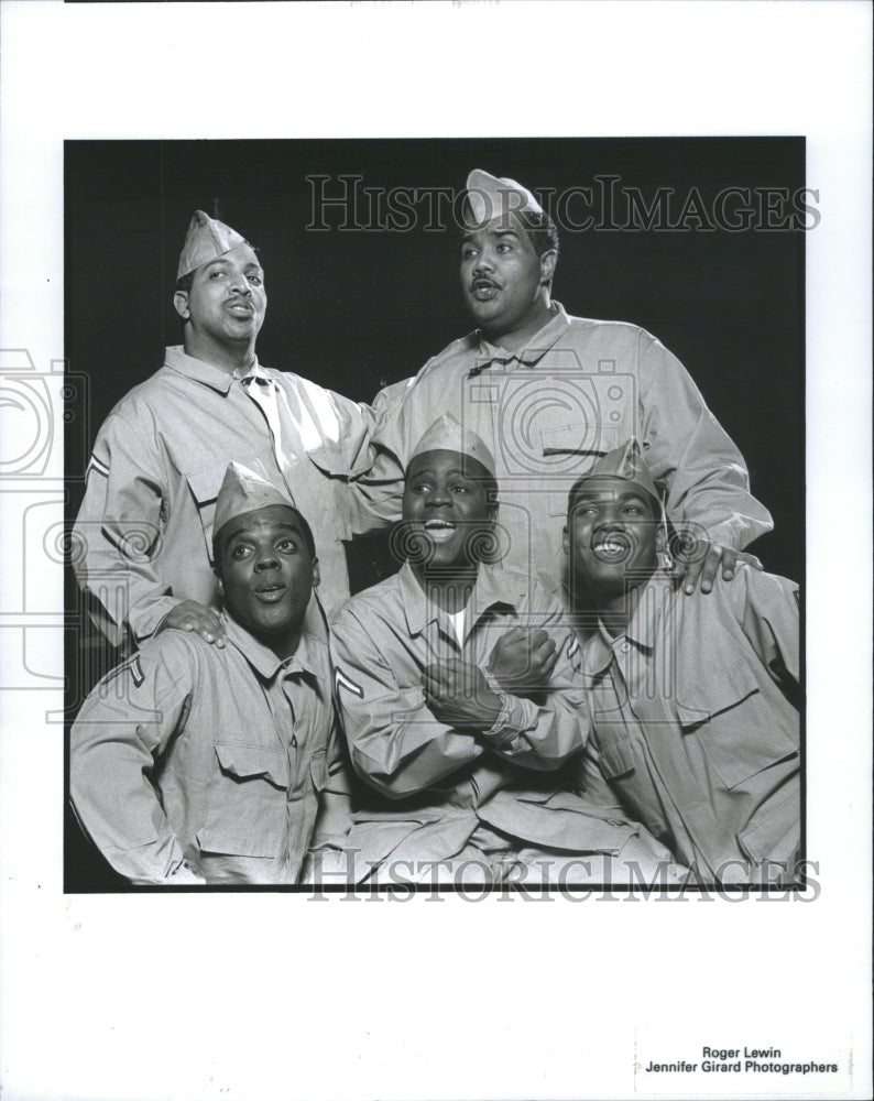 1996 Press Photo Doo Wop Shoo Bop Paly