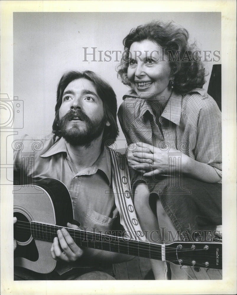 1978 Press Photo Actors H.E. Baccus and Marge Kotlisky