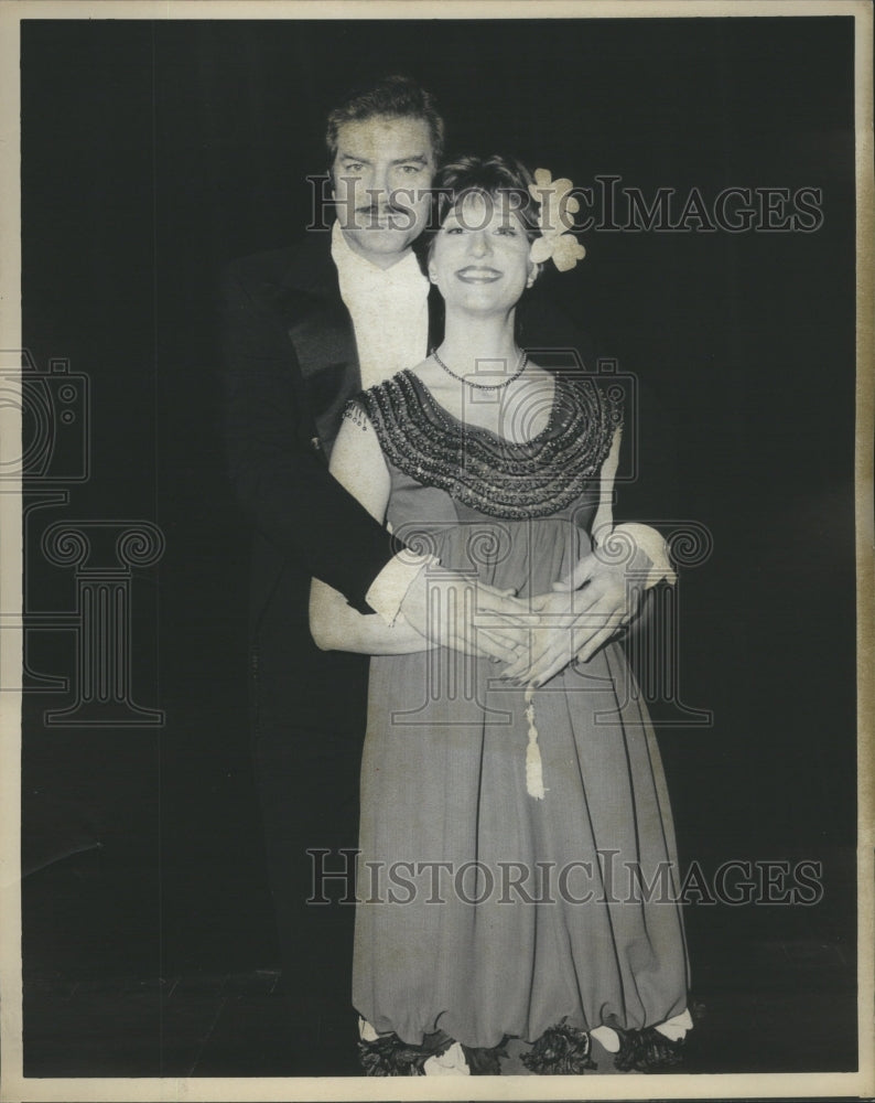 1980 Press Photo Funny Girl Friday Dinner Theater