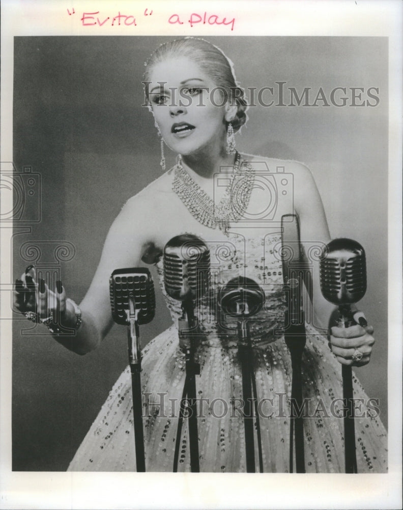 1984 Press Photo Evita Film Adaptation Tim Rice Andrew