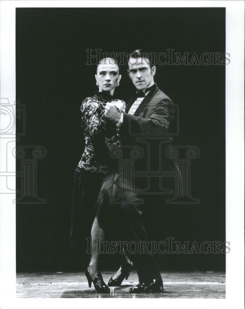 1996 Press Photo Dancers Cecilia And Guillermo