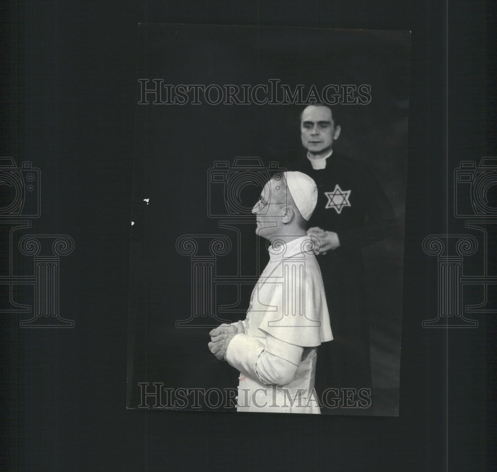 1964 Press Photo Deputy Christian Pope Pius XII Play