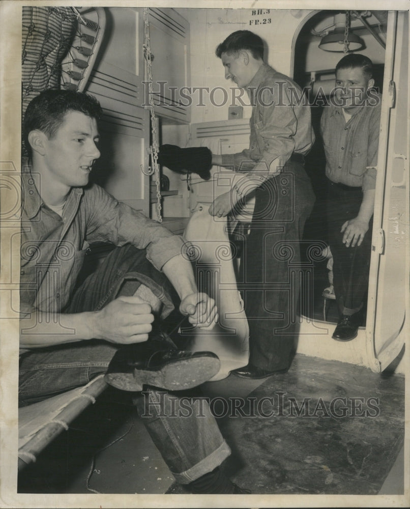 1951 Press Photo Lawrence Smiertelny 20 Yrs Mich City