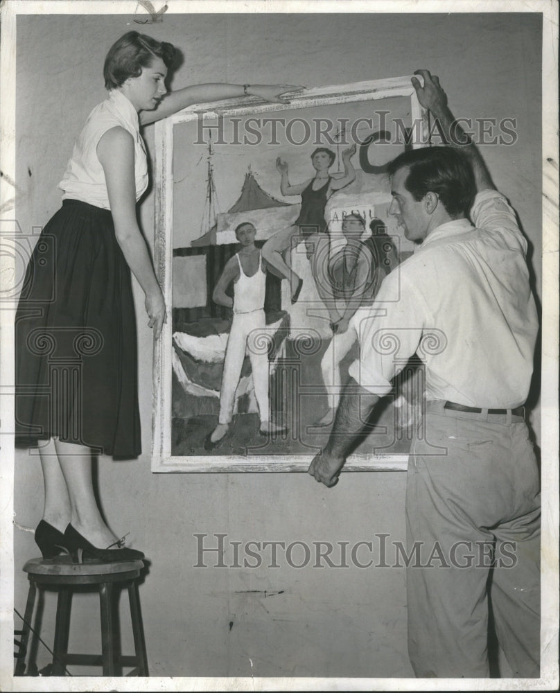 1952 Press Photo The Circus by William Gallagher