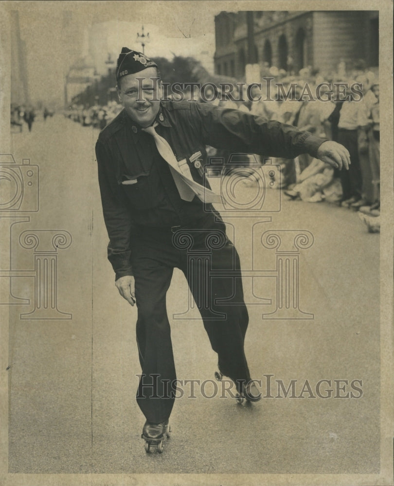 1952 Press Photo E.Davis Commander