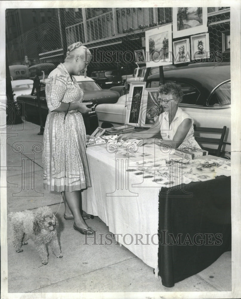 1959 Press Photo Lydia Barles