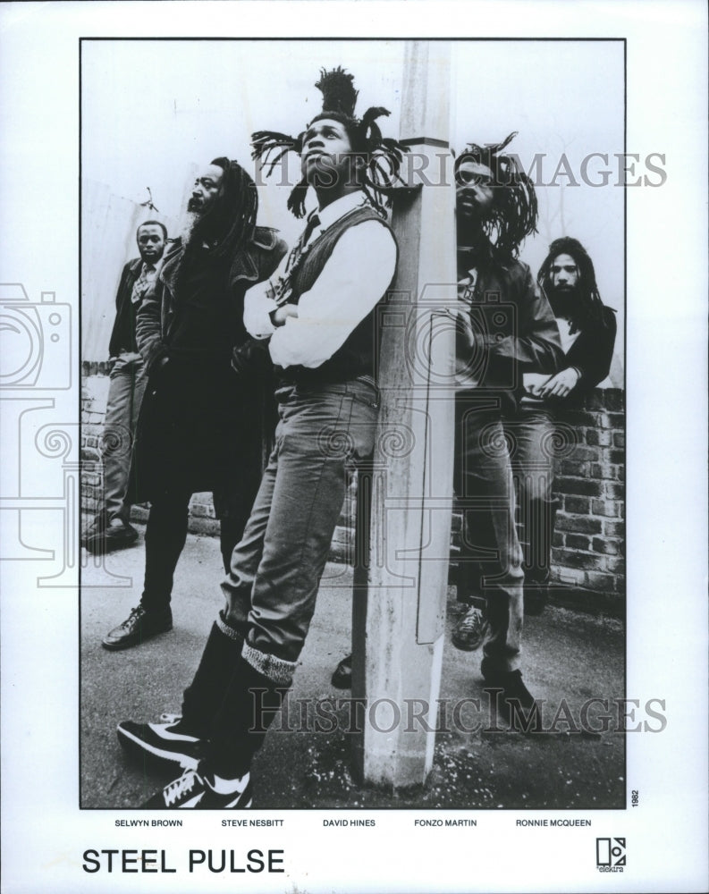 1982 Press Photo Steel Pulse