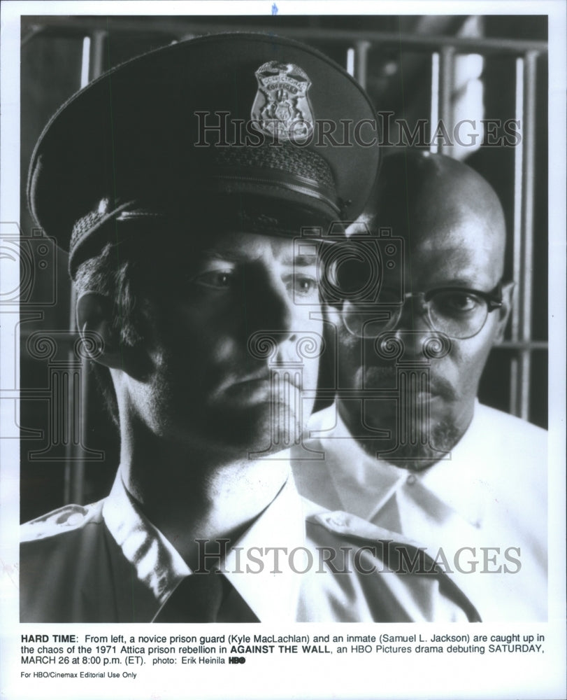 1994 Press Photo Prison Attica Rebellion