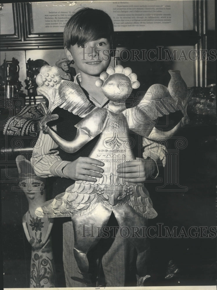 1972 Press Photo Scott Parsons Museum of Science &amp; Ind