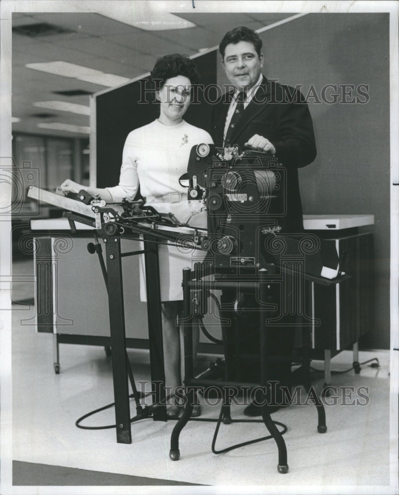 1974 Press Photo Multilith Lithographic Dressagraph