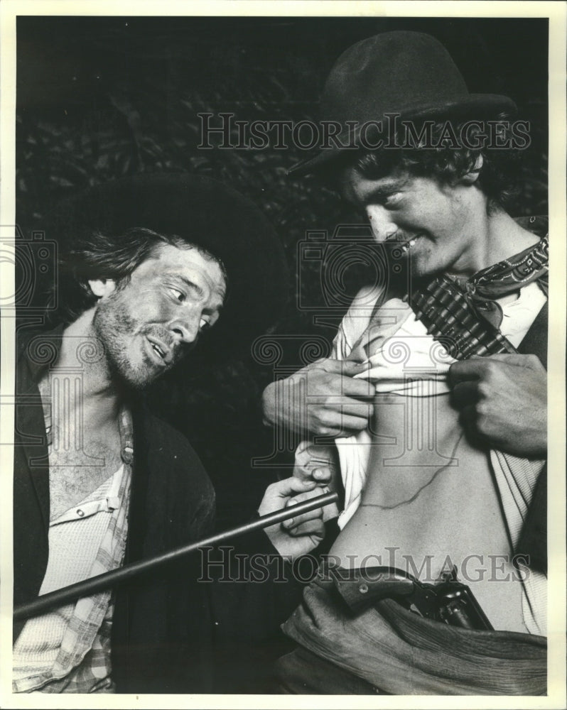 1979 Press Photo Victory Gardens Theater Unseen Cowboy