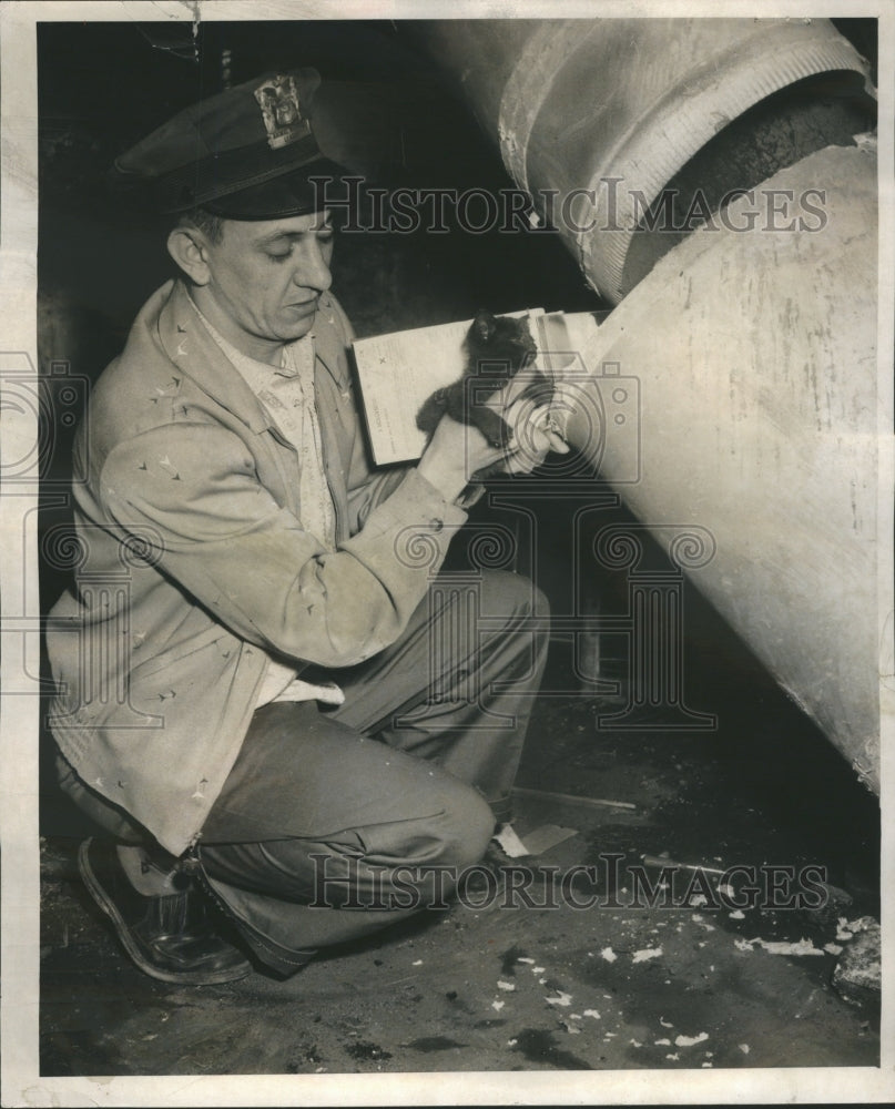 1959 Press Photo Roy Patrode Animal Welfare League