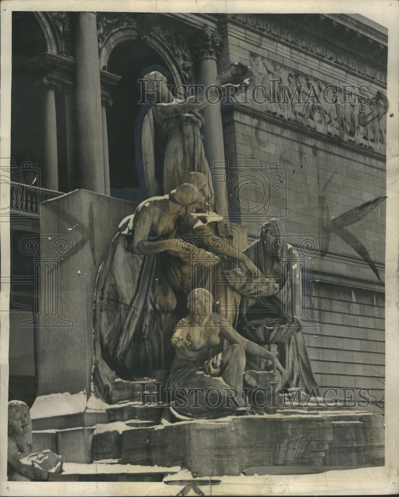 1940 Press Photo Fountain of the Great Lakes