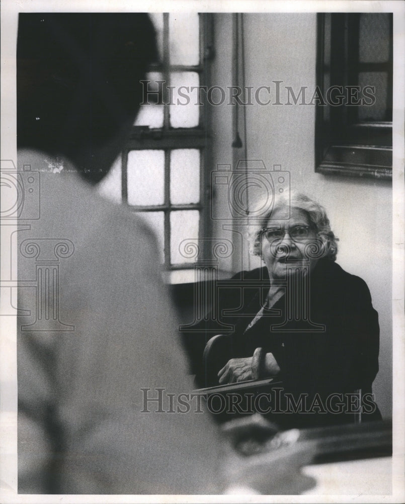 1968 Press Photo Anna Vita Charged Disorderly Conduct