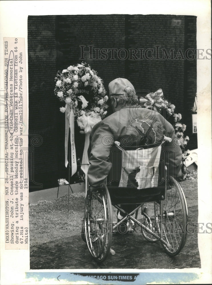 1984 Vietnam Veterans Memorials Press Photo