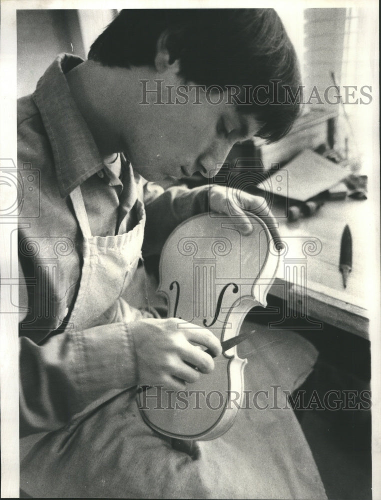 1978 Press Photo Kenneth Warren School of Violin