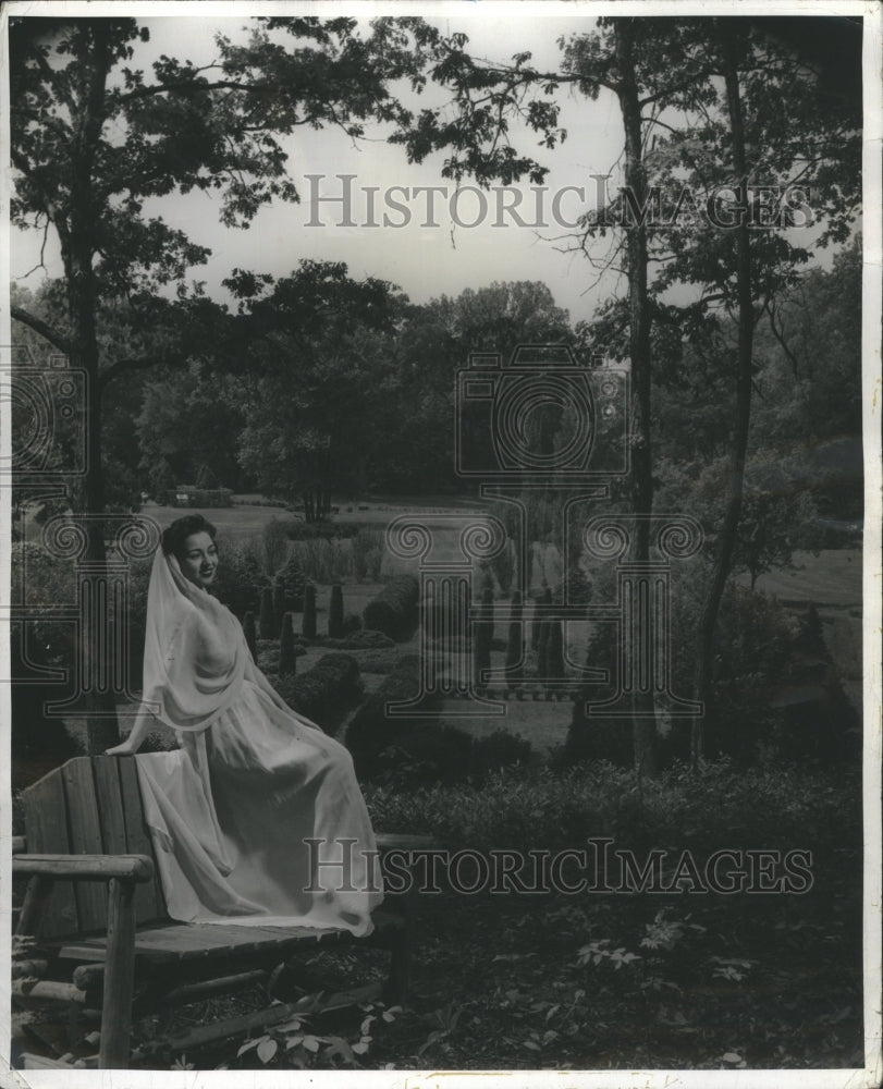 1949 Press Photo International Friendship Garden