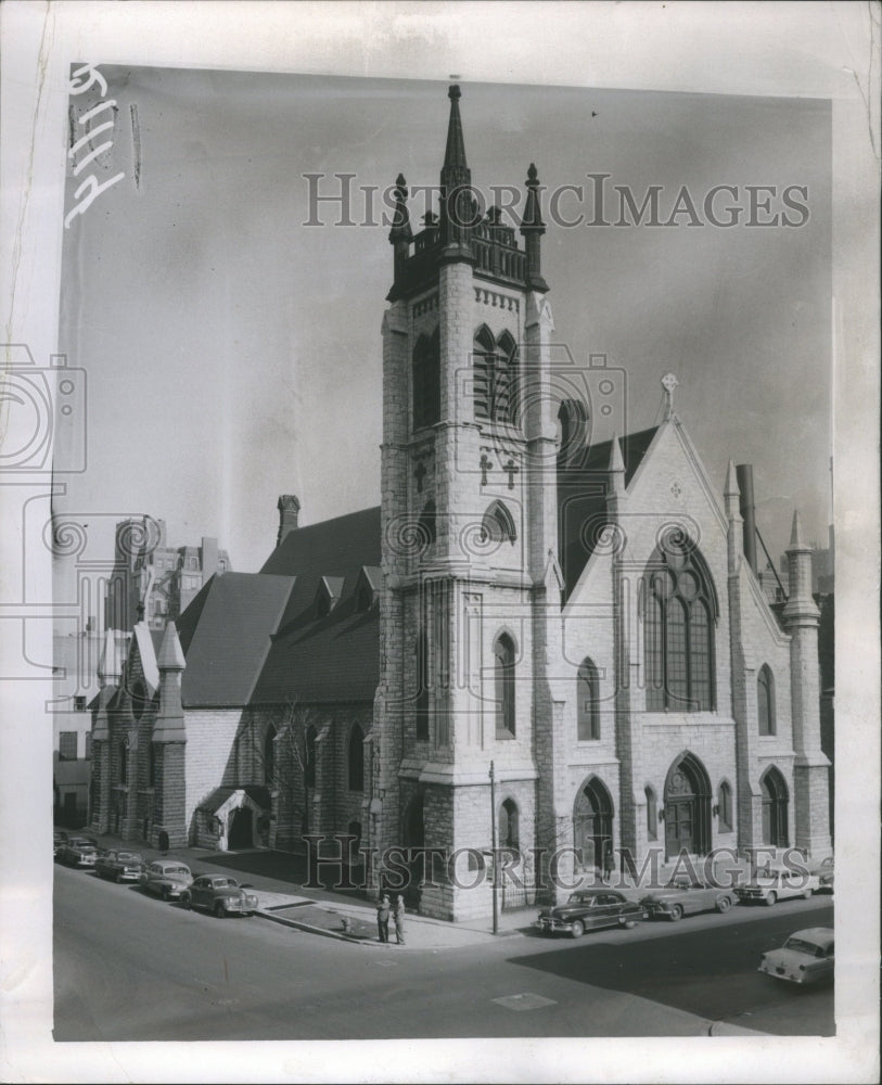 1955 Press Photo St. James Episcopal Church